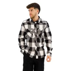 Brandit Check Long Sleeve Shirt