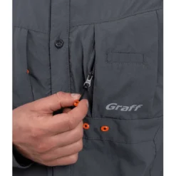 Fishing Shirt 807-KO-CL-2 With UPF50 Sun Protection -Salti Clothing Shop graff fishing shirt 807 ko cl 2 with upf50 sun protection 2