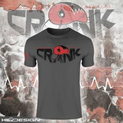 Crank Short Sleeve T-Shirt -Salti Clothing Shop hotspot design crank short sleeve t shirt 3