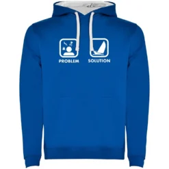 Problem Solution Sail Two-Colour Hoodie