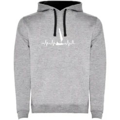 Sailing Heartbeat Two-Colour Hoodie