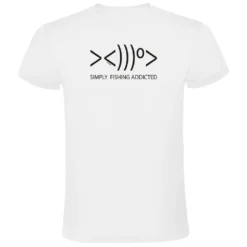 Simply Fishing Addicted Short Sleeve T-Shirt