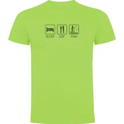 Sleep Eat And Fish Short Sleeve T-Shirt