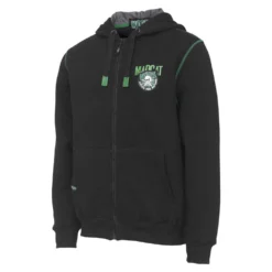 MADCAT Badge Logo Full Zip Sweatshirt