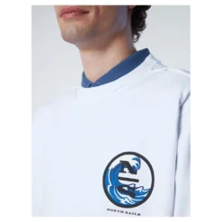 North Sails Graphic 691078 Crew Neck Sweatshirt -Salti Clothing Shop north sails graphic 691078 crew neck sweatshirt 5