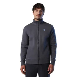 North Sails Logo Full Zip Sweatshirt