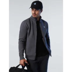 North Sails Logo Full Zip Sweatshirt -Salti Clothing Shop north sails logo full zip sweatshirt 3