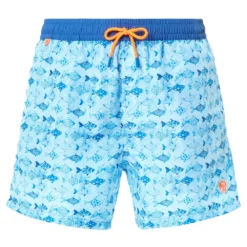 North Sails Volley All Over Fish Swimming Shorts -Salti Clothing Shop north sails volley all over fish swimming shorts 2
