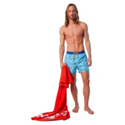 North Sails Volley All Over Fish Swimming Shorts -Salti Clothing Shop north sails volley all over fish swimming shorts 4