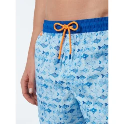 North Sails Volley All Over Fish Swimming Shorts -Salti Clothing Shop north sails volley all over fish swimming shorts 5