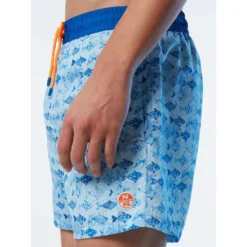 North Sails Volley All Over Fish Swimming Shorts -Salti Clothing Shop north sails volley all over fish swimming shorts 6