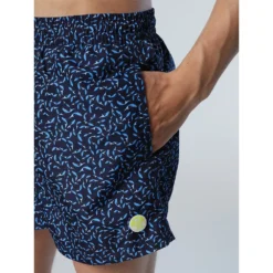 North Sails Volley All Over Sharks Swimming Shorts -Salti Clothing Shop north sails volley all over sharks swimming shorts 4