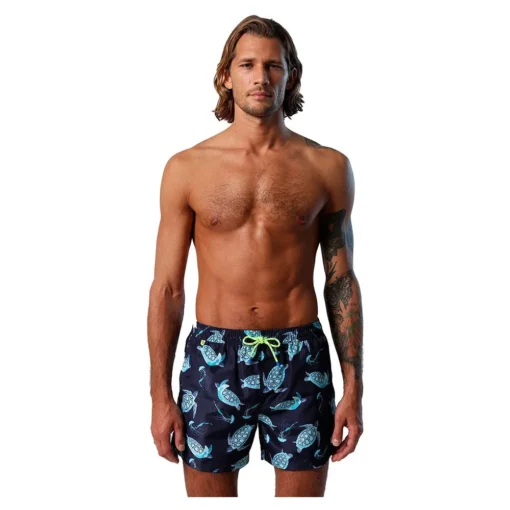 North Sails Volley All Over Turtles Swimming Shorts -Salti Clothing Shop north sails volley all over turtles swimming shorts