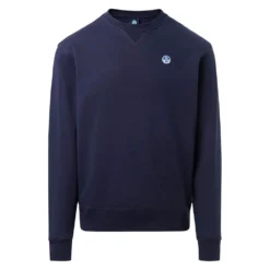 North Sails W Logo Crew Neck Sweatshirt -Salti Clothing Shop north sails w logo crew neck sweatshirt 2
