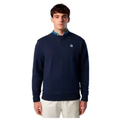 North Sails W Logo Crew Neck Sweatshirt