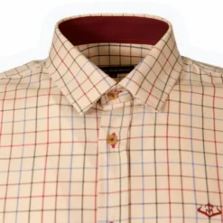 Gots Squares Long Sleeve Shirt -Salti Clothing Shop pasion morena gots squares long sleeve shirt 2