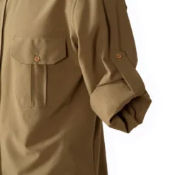 Safari Long Sleeve Shirt -Salti Clothing Shop pasion morena safari long sleeve shirt 3