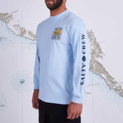 Salty Crew Ink Slinger Standard Long Sleeve T-Shirt -Salti Clothing Shop salty crew ink slinger standard long sleeve t shirt 4