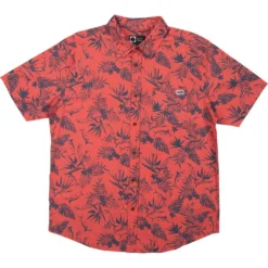Salty Crew Lay Day Woven Short Sleeve Shirt
